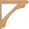 Ekena Millwork Legacy Arts & Crafts Rough Sawn Outlooker, Western Red Cedar, 8"W x 46"D x 46"H OUT08X46X46LEC03RWR - alternate 4